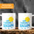 Kaffee-Tasse Good Morning Sunshine einfarbig MoonWorks®preview