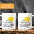 Kaffee-Tasse Good Morning Sunshine einfarbig MoonWorks®preview