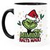 Kaffee-Tasse Grinch Anti Weihnachten lustig Kaffeebecher mit Spruch Mimimi Halts Maul MoonWorks®preview
