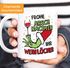 Kaffee-Tasse Grinch Anti Weihnachten lustig Kaffeebecher Spruch Frohe Arschnachten ihr Weinlöcher MoonWorks®preview