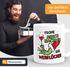 Kaffee-Tasse Grinch Anti Weihnachten lustig Kaffeebecher Spruch Frohe Arschnachten ihr Weinlöcher MoonWorks®preview