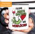 Kaffee-Tasse Grinch Anti Weihnachten lustig Kaffeebecher Spruch Frohe Arschnachten ihr Weinlöcher MoonWorks®preview