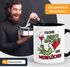 Kaffee-Tasse Grinch Anti Weihnachten lustig Kaffeebecher Spruch Frohe Arschnachten ihr Weinlöcher MoonWorks®preview