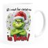 Kaffee-Tasse Grinch Geschenk für Weihnachtsmuffel  Ich hasse Menschen Weihnachtstasse lustig MoonWorks®preview