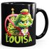 Kaffee-Tasse Grinch Weihnachten Mann Frau Paar mit Namen personalisierbar Geschenk lustig Weihnachtsmuffel MoonWorks®preview