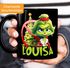 Kaffee-Tasse Grinch Weihnachten Mann Frau Paar mit Namen personalisierbar Geschenk lustig Weihnachtsmuffel MoonWorks®preview