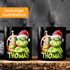 Kaffee-Tasse Grinch Weihnachten Mann Frau Paar mit Namen personalisierbar Geschenk lustig Weihnachtsmuffel MoonWorks®preview