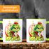 Kaffee-Tasse Grinch Weihnachtstasse Mann Frau Paar mit Namen personalisierbar Geschenk lustig Weihnachtsmuffel MoonWorks®preview