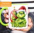 Kaffee-Tasse Grinch Weihnachtstasse Mann Frau Paar mit Namen personalisierbar Geschenk lustig Weihnachtsmuffel MoonWorks®preview
