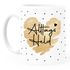 Kaffee-Tasse Herz Danke Geschenk Lieblingsmensch Alltagsheld Berufe Spruch Schrift SpecialMe®preview