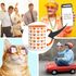 Kaffee-Tasse Herz-Muster Herzchen bunt Geschenk liebe Menschen Geburtstag Weihnachten Valentinstag Moonworks®preview