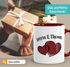 Kaffee-Tasse Herzen personalisiert anpassbare Namen Liebe Geschenk Valentinstag Jahrestag SpecialMe®preview