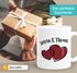 Kaffee-Tasse Herzen personalisiert anpassbare Namen Liebe Geschenk Valentinstag Jahrestag SpecialMe®preview