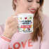 Kaffee-Tasse Herzhenkel Erzieherin Kindergarten Danke für Alles personalisierte Geschenke Namen Kinder SpecialMe®preview
