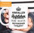 Kaffee-Tasse Hinfallen Aufstehen Krone richten weitergehen Kaffeetasse Teetasse Keramiktasse MoonWorks®preview