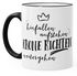 Kaffee-Tasse Hinfallen, aufstehen, Krone richten, weitergehen Spruch Farbkante MoonWorks®preview