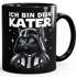 Kaffee-Tasse Ich bin dein Kater Wortspiel Filmzitat Parodie Geschenke für Papa zum Vatertag MoonWorks®preview