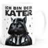Kaffee-Tasse Ich bin dein Kater Wortspiel Filmzitat Parodie Geschenke für Papa zum Vatertag MoonWorks®preview
