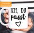 Kaffee-Tasse Ich du passt Geschenk Liebe Valentinstag Freund Freundin MoonWorks®preview