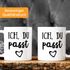 Kaffee-Tasse Ich du passt Geschenk Liebe Valentinstag Freund Freundin MoonWorks®preview