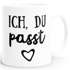 Kaffee-Tasse Ich du passt Geschenk Liebe Valentinstag Freund Freundin MoonWorks®preview