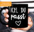 Kaffee-Tasse Ich du passt Geschenk Liebe Valentinstag Freund Freundin MoonWorks®preview