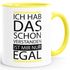 Kaffee-Tasse Ich hab das schon verstanden ist mir nur egal Spruch Tasse mit Innenfarbe MoonWorks®preview