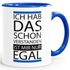 Kaffee-Tasse Ich hab das schon verstanden ist mir nur egal Spruch Tasse mit Innenfarbe MoonWorks®preview