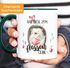 Kaffee-Tasse Ich hab dich zum fressen gern Watercolor Igel Liebe Spruch Geschenk Love Quote MoonWorks®preview