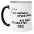Kaffee-Tasse Ich hab mich umgesehen - wir sind die Geilsten hier Büro Arbeit Kollegen MoonWorks®preview