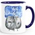 Kaffee-Tasse Ich liebe dich bis zum Mond und wieder zurück Liebe Spruch Geschenk Seehunde Robben Sterne MoonWorks®preview