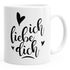 Kaffee-Tasse Ich liebe dich Geschenk-Tasse Herz Liebe Geschenkidee Freund Freundin MoonWorks®preview