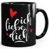 Kaffee-Tasse Ich liebe dich Geschenk-Tasse Herz Liebe Geschenkidee Freund Freundin MoonWorks®preview