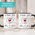 Kaffee-Tasse Ich liebe Dich Hände Herz Personalisiert mit Namen und Wunschdatum SpecialMe®preview