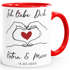 Kaffee-Tasse Ich liebe Dich Hände Herz Personalisiert mit Namen und Wunschdatum SpecialMe®preview