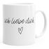 Kaffee-Tasse Ich liebe Dich I love You Liebe Love Geschenk Tasse MoonWorks®preview