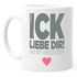 Kaffee-Tasse Ick liebe dir und dit weeste och Geschenk Valentinstag Berlin Berliner Liebe MoonWorks®preview