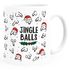 Kaffee-Tasse Jingle Balls Penis Muster Weihnachten Pimmel mit Weihnachtsmütze Bürotasse lustige Geschenke MoonWorks®preview