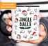 Kaffee-Tasse Jingle Balls Penis Muster Weihnachten Pimmel mit Weihnachtsmütze Bürotasse lustige Geschenke MoonWorks®preview