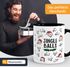Kaffee-Tasse Jingle Balls Penis Muster Weihnachten Pimmel mit Weihnachtsmütze Bürotasse lustige Geschenke MoonWorks®preview