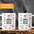 Kaffee-Tasse Jingle Bells Brüste Muster Weihnachten Titten mit Weihnachtsmütze Bürotasse lustige Geschenke MoonWorks®preview
