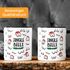 Kaffee-Tasse Jingle Bells Brüste Muster Weihnachten Titten mit Weihnachtsmütze Bürotasse lustige Geschenke MoonWorks®preview