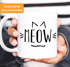 Kaffee-Tasse Katze Meow Miau Cat Teetasse einfarbig MoonWorks®preview