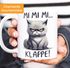 Kaffee-Tasse Katze mit Anti Motivation Spruch Morgen Montag Mimimi Bürotasse Geschenk Kollegen MoonWorks®preview