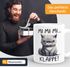 Kaffee-Tasse Katze mit Anti Motivation Spruch Morgen Montag Mimimi Bürotasse Geschenk Kollegen MoonWorks®preview