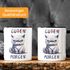 Kaffee-Tasse Katze mit Anti Motivation Spruch Morgen Montag Mimimi Bürotasse Geschenk Kollegen MoonWorks®preview