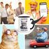 Kaffee-Tasse Katze mit Anti Motivation Spruch Morgen Montag Mimimi Bürotasse Geschenk Kollegen MoonWorks®preview