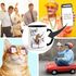 Kaffee-Tasse Katze Satire Los buntes Einhorn Unicorn Nashorn Pferd Bürotasse lustige Kaffeebecher MoonWorks®preview