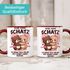 Kaffee-Tasse Keine Sorge Schatz Herz personalisierbares Motiv Liebes-Geschenk Mann Frau Paar SpecialMe®preview