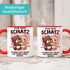 Kaffee-Tasse Keine Sorge Schatz Herz personalisierbares Motiv Liebes-Geschenk Mann Frau Paar SpecialMe®preview